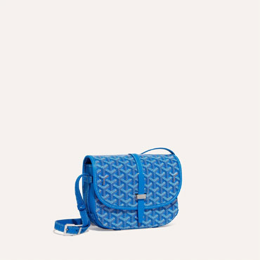 Goyard Belvedere PM Bag in Sky Blue BELVE3PMLTY10CG10P