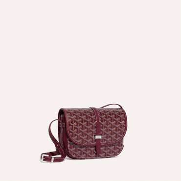 Goyard Belvedere PM Bag in Burgundy BELVE3PMLTY33CG33P