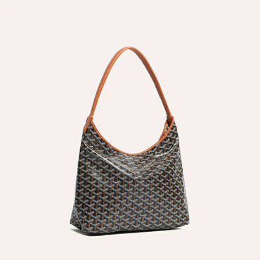 Goyard Boheme Hobo Bag in Black Tan BOHEMEPMLTY01CL03P