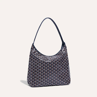 Goyard Boheme Hobo Bag in Navy Blue BOHEMEPMLTY12CL12P