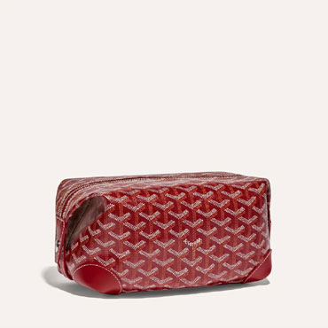 Goyard Bowling 25 Toiletry Bag in Red BOWLIN025TY02CL02P