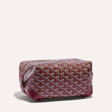 Goyard Bowling 25 Toiletry Bag in Burgundy BOWLIN025TY33CL33P