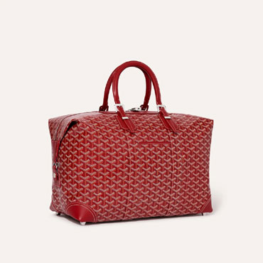 Goyard Bowling 45 Bag in Red BOWLIN045TY02CL02P