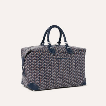 Goyard Bowling 45 Bag in Navy Blue BOWLIN045TY12CL12P