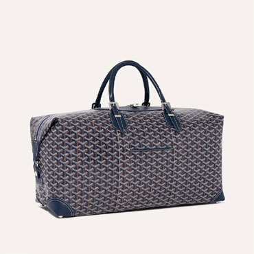 Goyard Bowling 55 Bag in Navy Blue BOWLIN055TY12CL12P