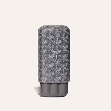 Goyard Etui 3 Cigares Churchill MM Ini Eco in Grey CHUINIMMLTY51CL51X