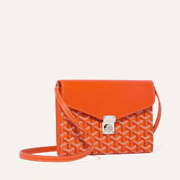 Goyard Chypre Wallet-Pouch in Orange CHYPRPPMLTY07CL07P