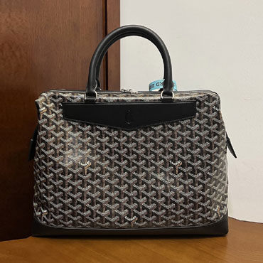 Goyard Cisalpin Document Case in Black CISDOCPMLTY01CL01P