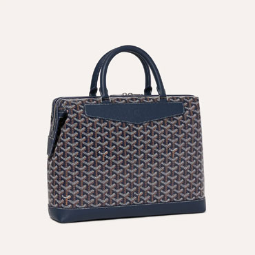 Goyard Cisalpin Document Case in Navy Blue CISDOCPMLTY12CL12P
