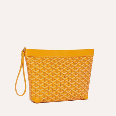 Goyard Conti pouch in Yellow CONTIPPMLTY08CL08P