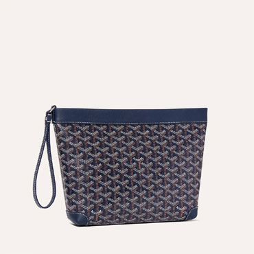 Goyard Conti pouch in Navy Blue CONTIPPMLTY12CL12P