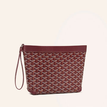 Goyard Conti pouch in Burgundy CONTIPPMLTY33CL33P