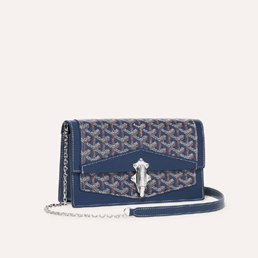 Goyard Duchesse Marie-Caroline Bag in Navy Blue DUCHESPMLTY12CL12P