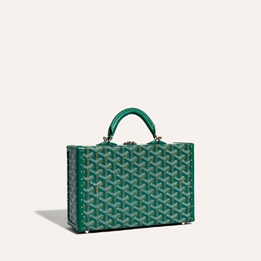 Goyard Grand Hotel Trunk Bag in Green GHOTELPMLTY09CL09P