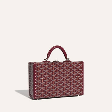 Goyard Grand Hotel Trunk Bag in Burgundy GHOTELPMLTY33CL33P