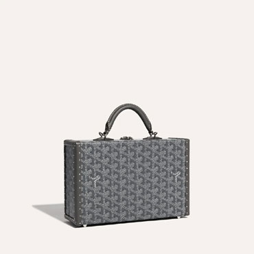 Goyard Grand Hotel Trunk Bag in Grey GHOTELPMLTY51CL51P