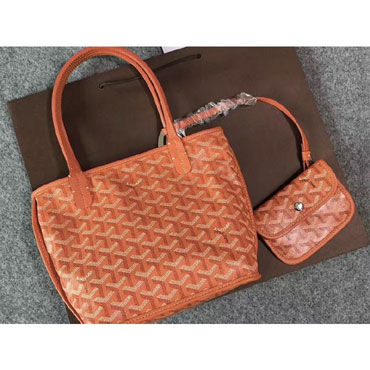 Goyard Anjou Reversible Tote Mini Orange GOY15098