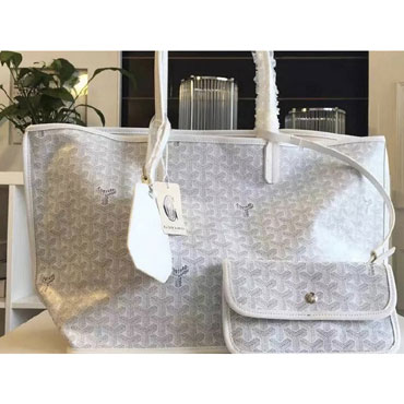 Goyard Anjou Reversible Tote Gm White GOY15109