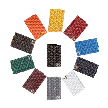 Custom Goyard Porte-Passeport Grenelle Ini Eco