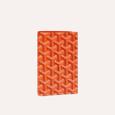 Goyard Grenelle Passport Cover in Orange GRENELPMLTY07CL07X