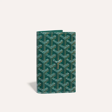 Goyard Grenelle Passport Cover in Green GRENELPMLTY09CL09X