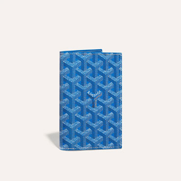 Goyard Grenelle Passport Cover in Sky Blue GRENELPMLTY10CL10X