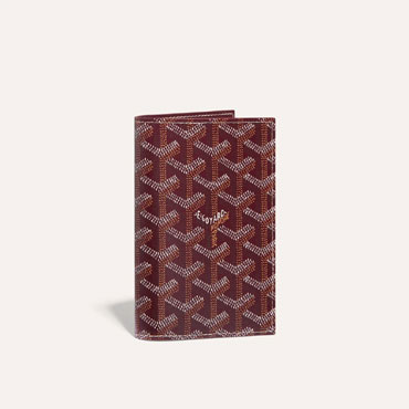 Goyard Grenelle Passport Cover in Burgundy GRENELPMLTY33CL33X