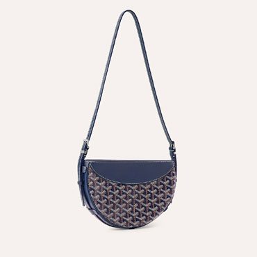 Goyard Hirondelle Bag in Navy Blue HIRONDPMLTY12CL12P