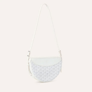 Goyard Hirondelle Bag in White HIRONDPMLTY50CL50P