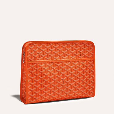Goyard Jouvence GM Toilet Bag in Orange JOUVENGMLTY07CL07P