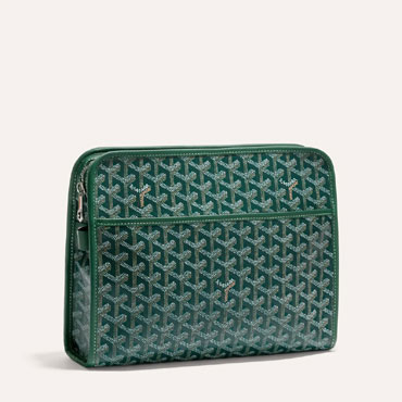 Goyard Jouvence GM Toilet Bag in Green JOUVENGMLTY09CL09P