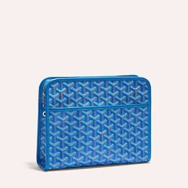 Goyard Jouvence MM Toilet Bag in Sky Blue JOUVENMMLTY10CL10P