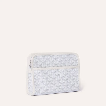 Goyard Jouvence PM Toiletry Bag in White JOUVENPMLTY50CL50P