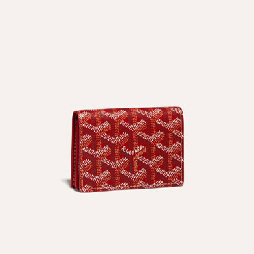 Goyard Malesherbes Card Wallet in Red MALESHPMLTY02CL02X