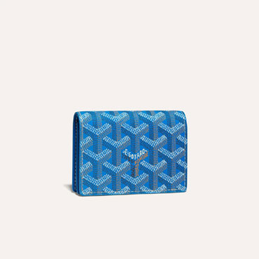Goyard Malesherbes Card Wallet in Sky Blue MALESHPMLTY10CL10X