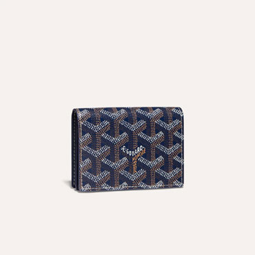 Goyard Malesherbes Card Wallet in Navy Blue MALESHPMLTY12CL12X