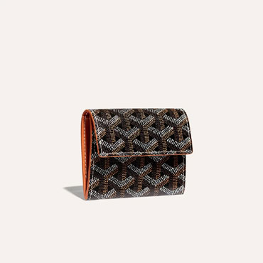 Goyard Marigny Wallet in Black Tan MARIGNPMLTY01CL03P