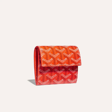 Goyard Marigny Wallet in Orange MARIGNPMLTY07CL07P