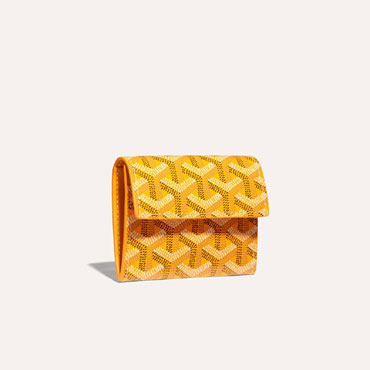 Goyard Marigny Wallet in Yellow MARIGNPMLTY08CL08P