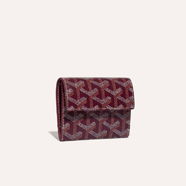 Goyard Marigny Wallet in Burgundy MARIGNPMLTY33CL33P