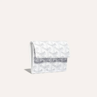 Goyard Marigny Wallet in White MARIGNPMLTY50CL50P