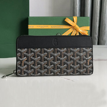 Goyard Matignon GM Wallet in Black MATIG2GMLTY01CL01P