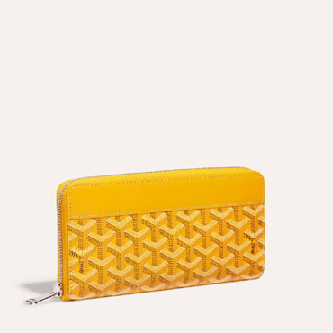Goyard Matignon GM Wallet in Yellow MATIG2GMLTY08CL08P