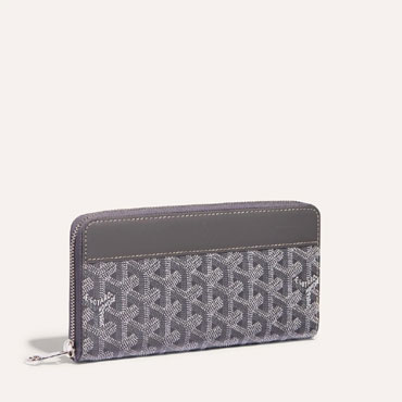 Goyard Matignon GM Wallet in Grey MATIG2GMLTY51CL51P