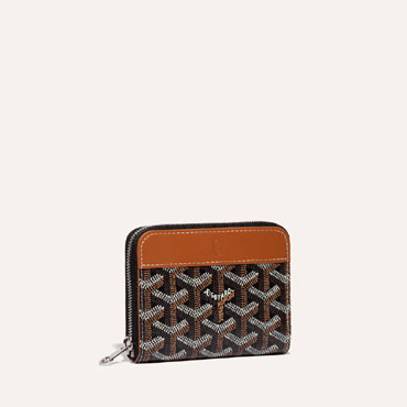 Goyard Matignon PM Wallet in Black Tan MATIGNPMLTY01CL03P