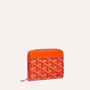 Goyard Matignon PM Wallet in Orange MATIGNPMLTY07CL07P