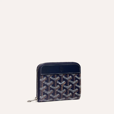 Goyard Matignon PM Wallet in Navy Blue MATIGNPMLTY12CL12P