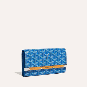 Goyard Monte-Carlo Mini Case in Sky Blue MONTE2MINTY10CL10P