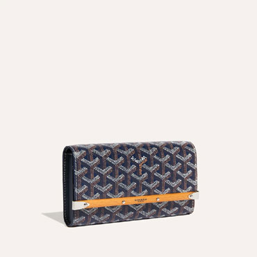 Goyard Monte-Carlo Mini Case in Navy Blue MONTE2MINTY12CL12P