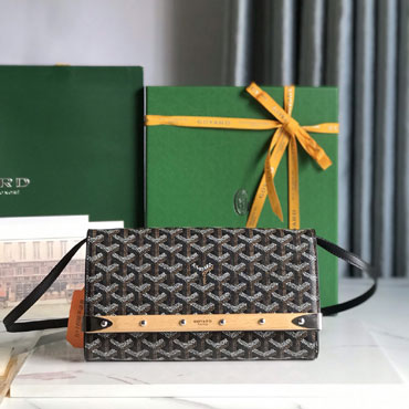 Goyard Monte-Carlo PM Clutch in Black MONTE2PMLTY01CL01P